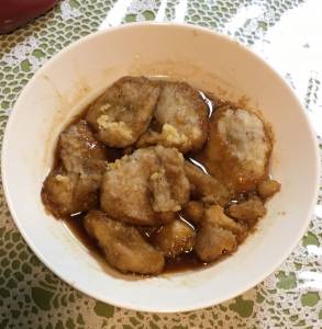 里芋の揚げだし