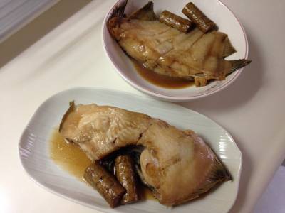 かれいの煮つけ