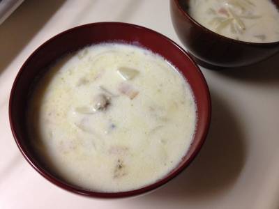 クラムチャウダー