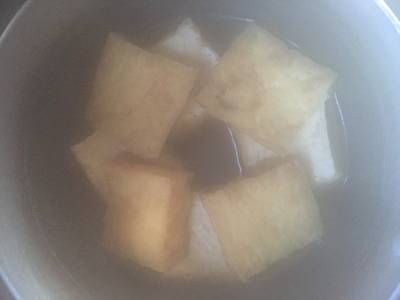 厚揚げの甘辛煮