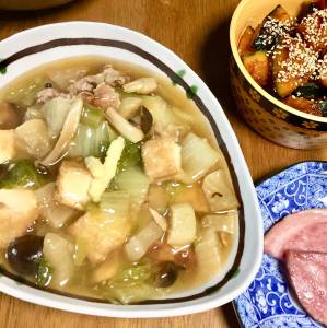 白菜のあんかけ