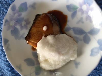 ぶりの照り焼き