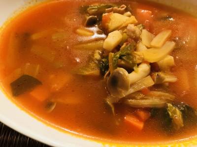 冬のミネストローネ