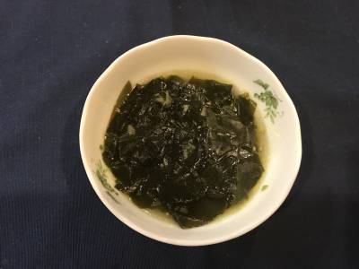 わかめの早うまスープ