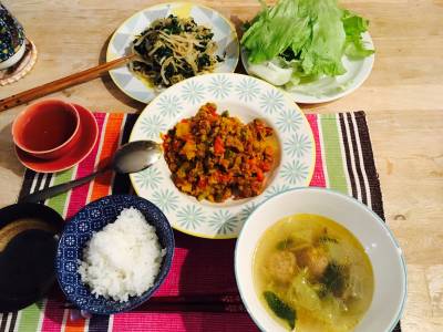 ピーマンみそそぼろ