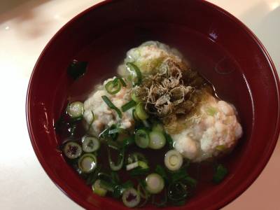 はんぺんだんごのすまし汁