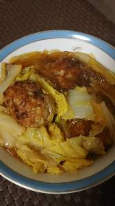 豚だんごと白菜のとろとろ煮
