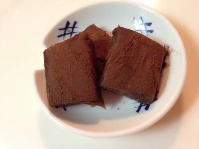 キャラメル風味のパヴェ