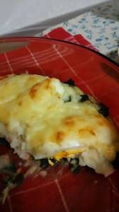 ゆで卵のポテトグラタン