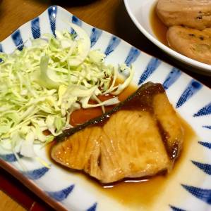 ぶりの照り焼き