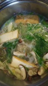 豚肉のみぞれなべ