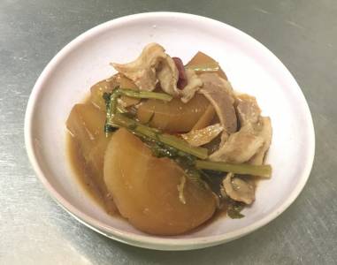 豚バラ大根