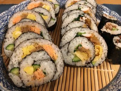 福神漬けの太巻き