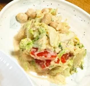 ごま風味のコールスロー