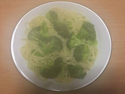 緑の野菜　本格アーリオ・オーリオ スパゲッティ