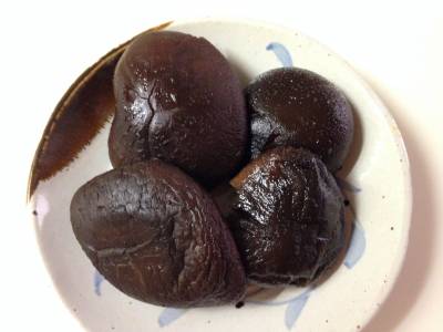 干ししいたけの含め煮