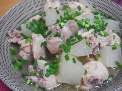 大根と鶏肉の甘酒煮