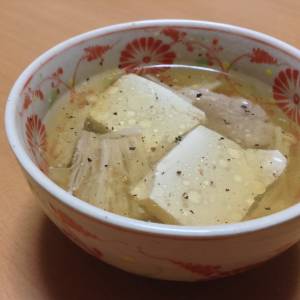 きのこの酸辣湯(サンラータン)