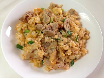 豚キムチチャーハン