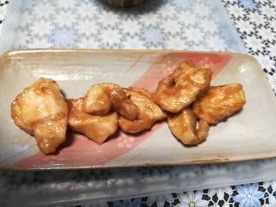 鶏肉となすの南蛮漬け