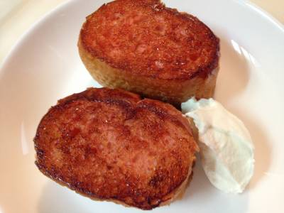 いちごフレンチトースト