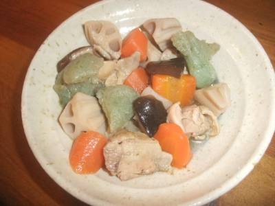 フライパン筑前煮