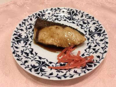 ぶりのフライパン照り焼き