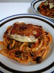 チーズチキンソテー