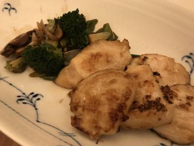 鶏むね肉のしょうが焼き