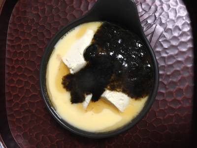 豆腐の茶碗（わん）蒸し