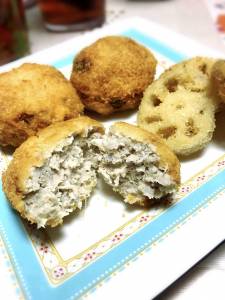 れんこんマグロッケ