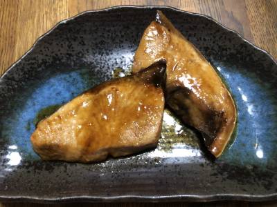 ぶりの照り焼き