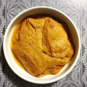 油揚げの炊いたん