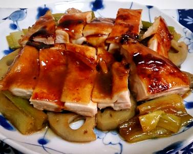 鶏のはちみつ照り焼き