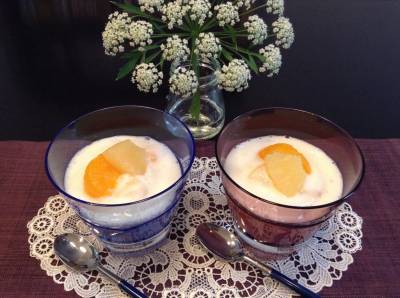 簡単ヨーグルトゼリー