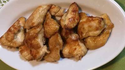 鶏むね肉のしょうが焼き
