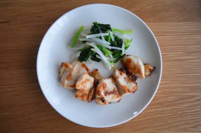 鶏むね肉のしょうが焼き