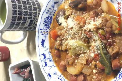 冬のミネストローネ