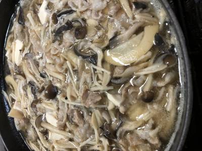 きのこスープ鍋