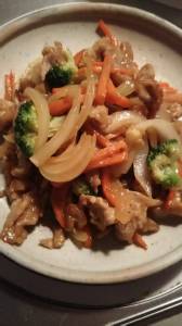 豚のバタぽん焼き