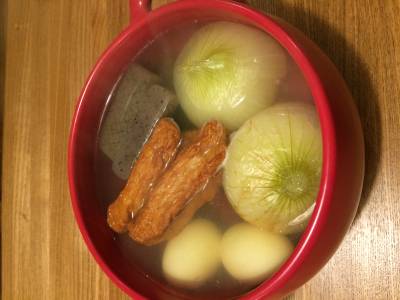 新たまねぎの春おでん