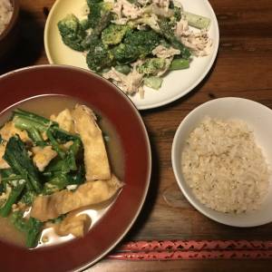 菜の花と油揚げの卵とじ レシピ 鈴木 登紀子さん みんなのきょうの料理 おいしいレシピや献立を探そう 菜の花と油揚げの卵とじ レシピ 鈴木 登紀子さん みんなのきょうの料理 おいしいレシピや献立を探そう