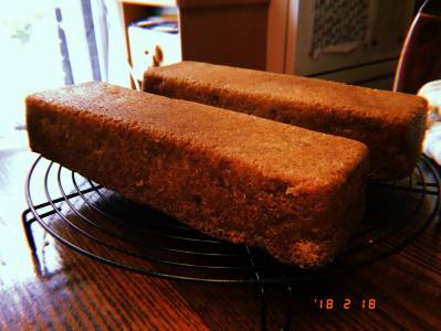 完熟バナナケーキ