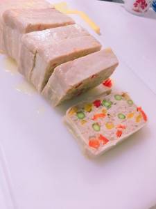 豚肉と夏野菜のテリーヌ