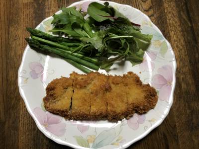 しそサンド豚カツ