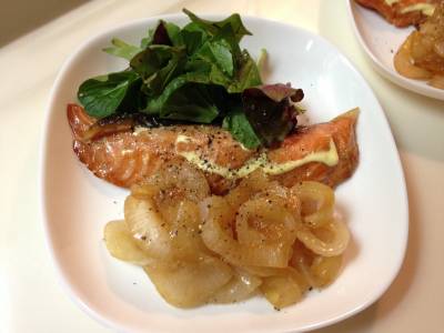 照り焼きサーモン