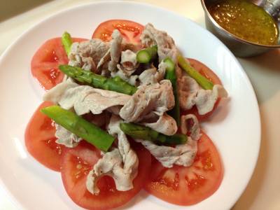 豚しゃぶのサラダ