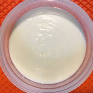 ホワイトソースのストック