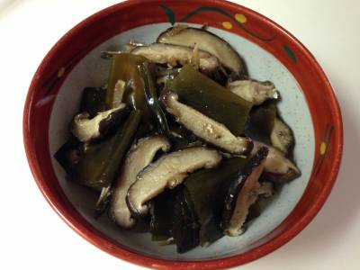 しいたけ昆布