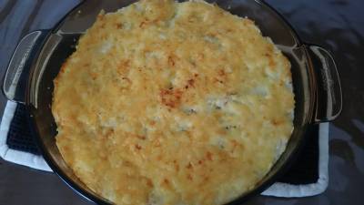 ご飯のグラタン